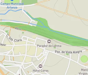 Mapa lokality Palác vojvodu z Lermy