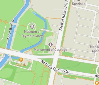 Mapa lokality Pamätník odvahy