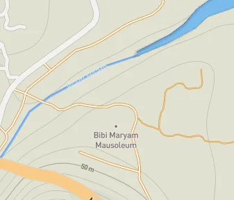 Mapa lokality Mauzóleum Bibi Maryam