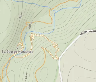 Mapa lokality Kláštor sv. Juraja