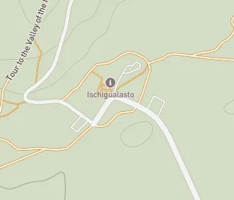 Mapa lokality Ischigualasto