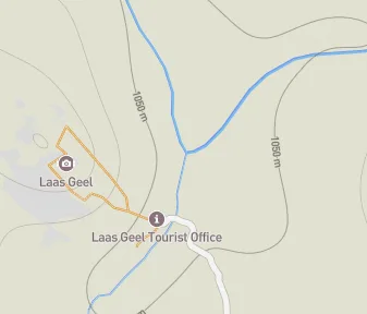 Mapa lokality Laas Geel