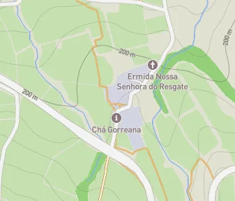 Mapa lokality Čajová plantáž Gorreana