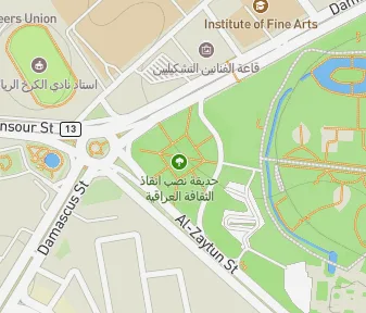 Mapa lokality Zachráňte irackú kultúru