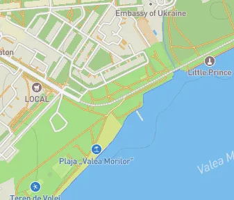 Mapa lokality Moldavská socha Malého princa