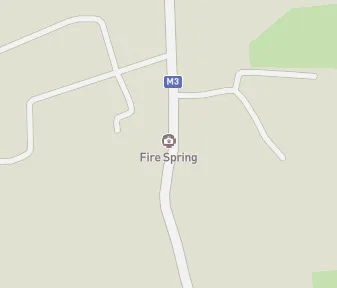 Mapa lokality Horiaci prameň Yanar Bulaq
