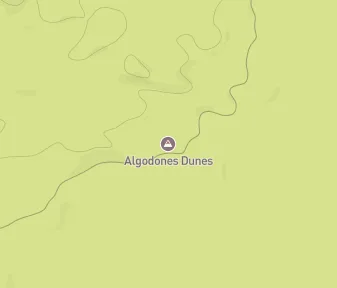 Mapa lokality Duny Algodones