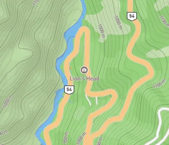 Mapa lokality Levia hlava