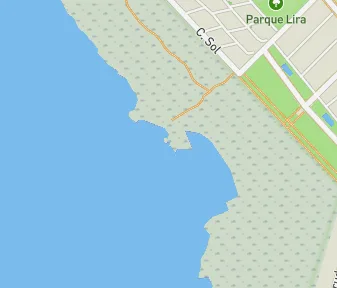 Mapa lokality Ružové jazero Torrevieja
