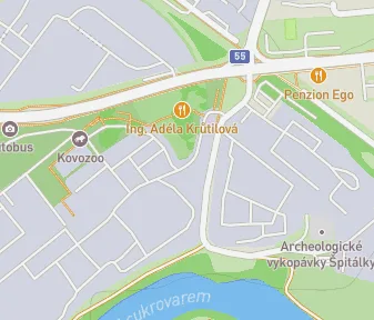 Mapa lokality Kovozoo (Kovová ZOO)