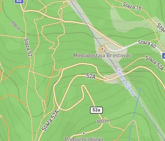 Mapa lokality Sanatórium Brestovac