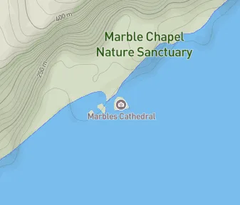 Mapa lokality Mramorová jaskyňa