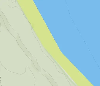 Mapa lokality Pláž Whitehaven