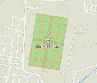 Mapa lokality Bibi Ka Maqbara