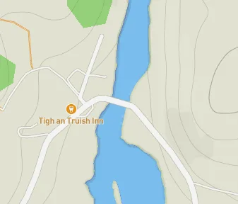 Mapa lokality Most Clachan