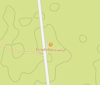 Mapa lokality Motorest uprostred Sahary: miesto, kde sa zastaví čas