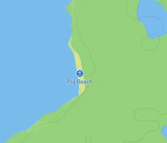 Mapa lokality Vodné prasatá