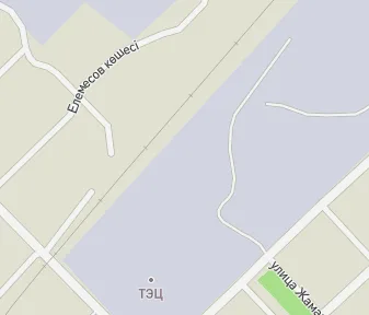 Mapa lokality Semipalatinskij polygon