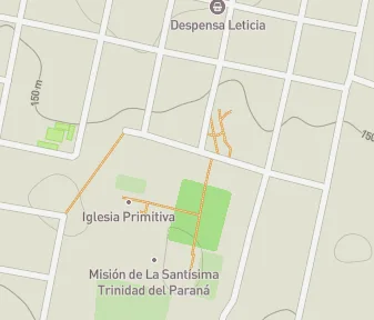Mapa lokality Svätá trojica z Paraná