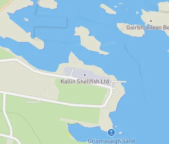 Mapa lokality Mušľové pohrebisko Kallin