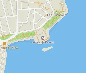 Mapa lokality Kasíno Constanța