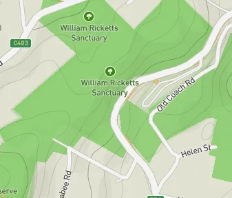 Mapa lokality Rezervácia Williama Rickettsa