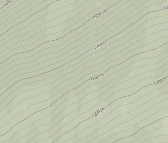 Mapa lokality Hora Thor