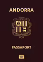Predný obal pasu: Andorra