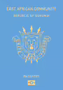 Predný obal pasu: Burundi
