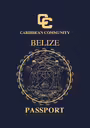 Predný obal pasu: Belize