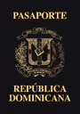 Predný obal pasu: Dominikánska republika