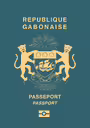 Predný obal pasu: Gabon