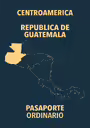 Predný obal pasu: Guatemala