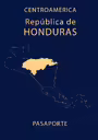 Predný obal pasu: Honduras