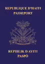 Predný obal pasu: Haiti