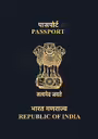 Predný obal pasu: India