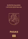 Predný obal pasu: Litva