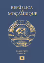 Predný obal pasu: Mozambik