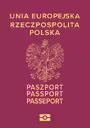 Predný obal pasu: Poľsko