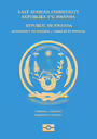 Predný obal pasu: Rwanda