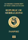 Predný obal pasu: Sierra Leone
