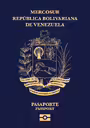 Predný obal pasu: Venezuela