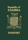 Predný obal pasu: Zambia